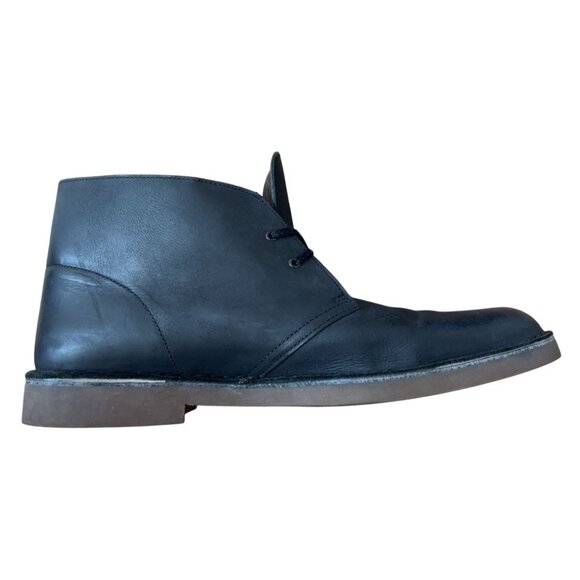 Clarks Bushacre Chukka Boot‎ Black Men's Size: 15 - Picture 7 of 9